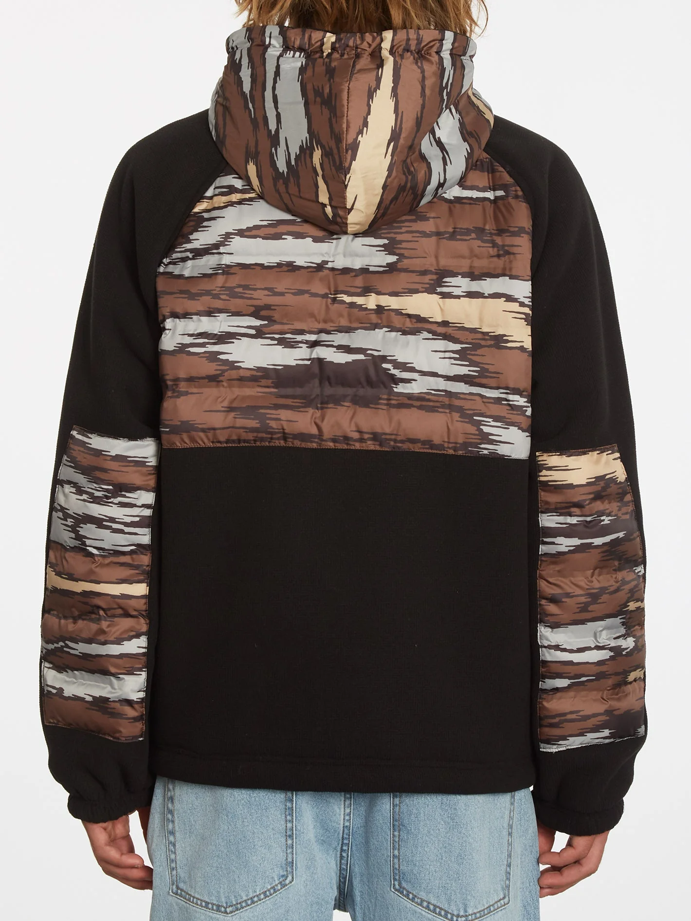 Sweat à capuche zippé Muzzer Tripper - BARK BROWN – Image 3