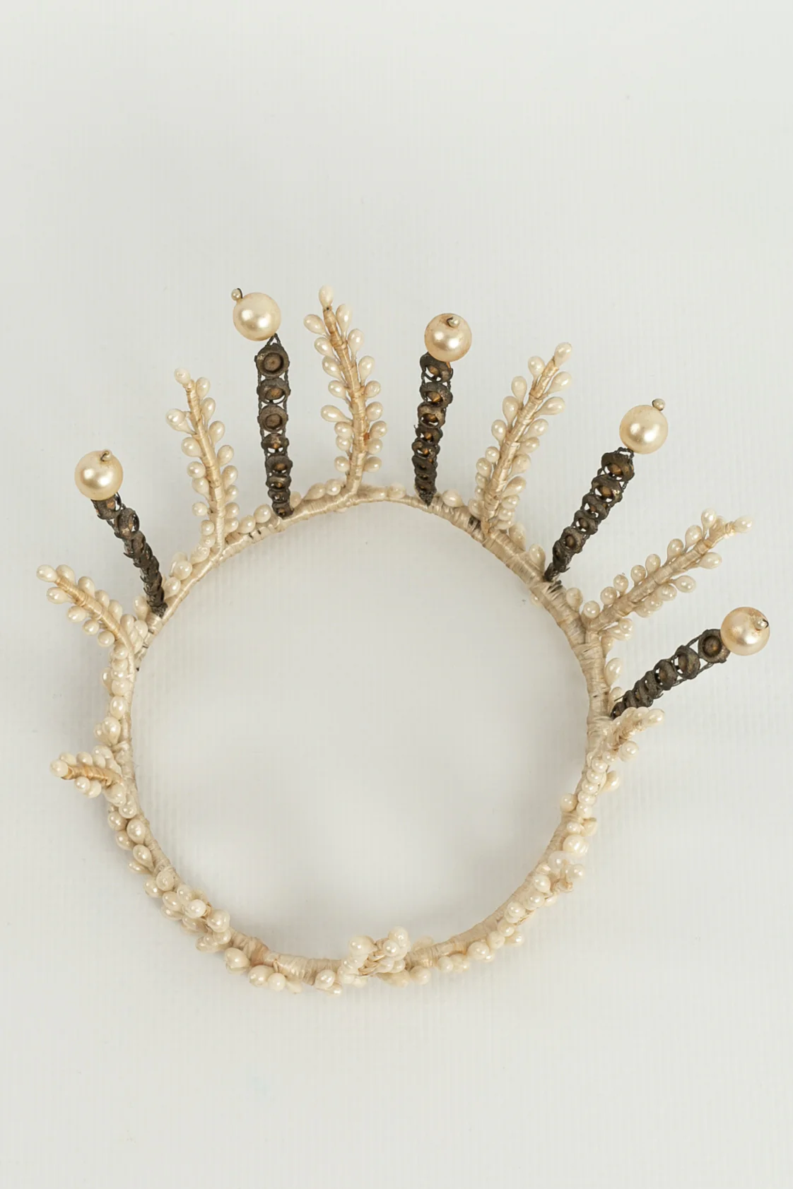 Couronne de perles 1910's – Image 8