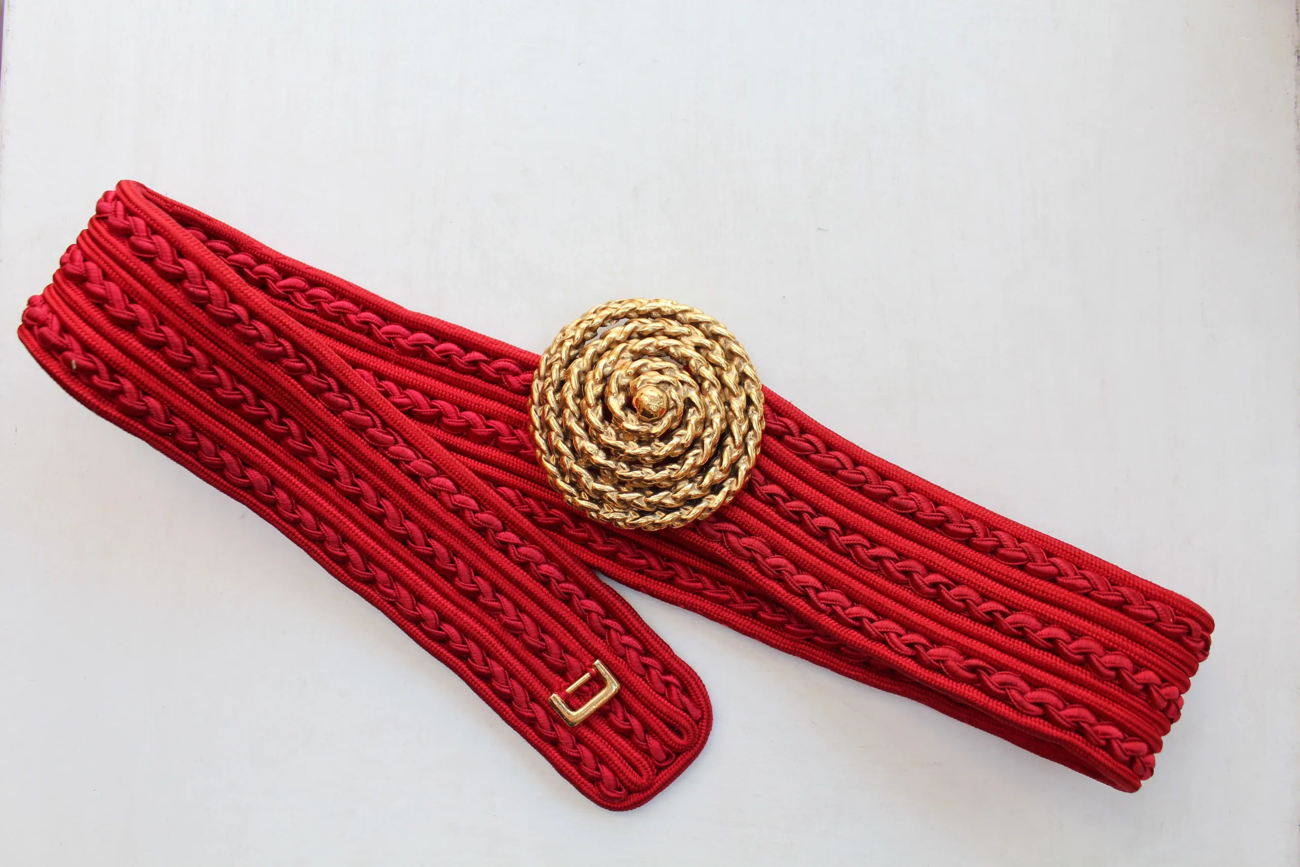 Ceinture en passementerie Yves Saint Laurent – Image 3