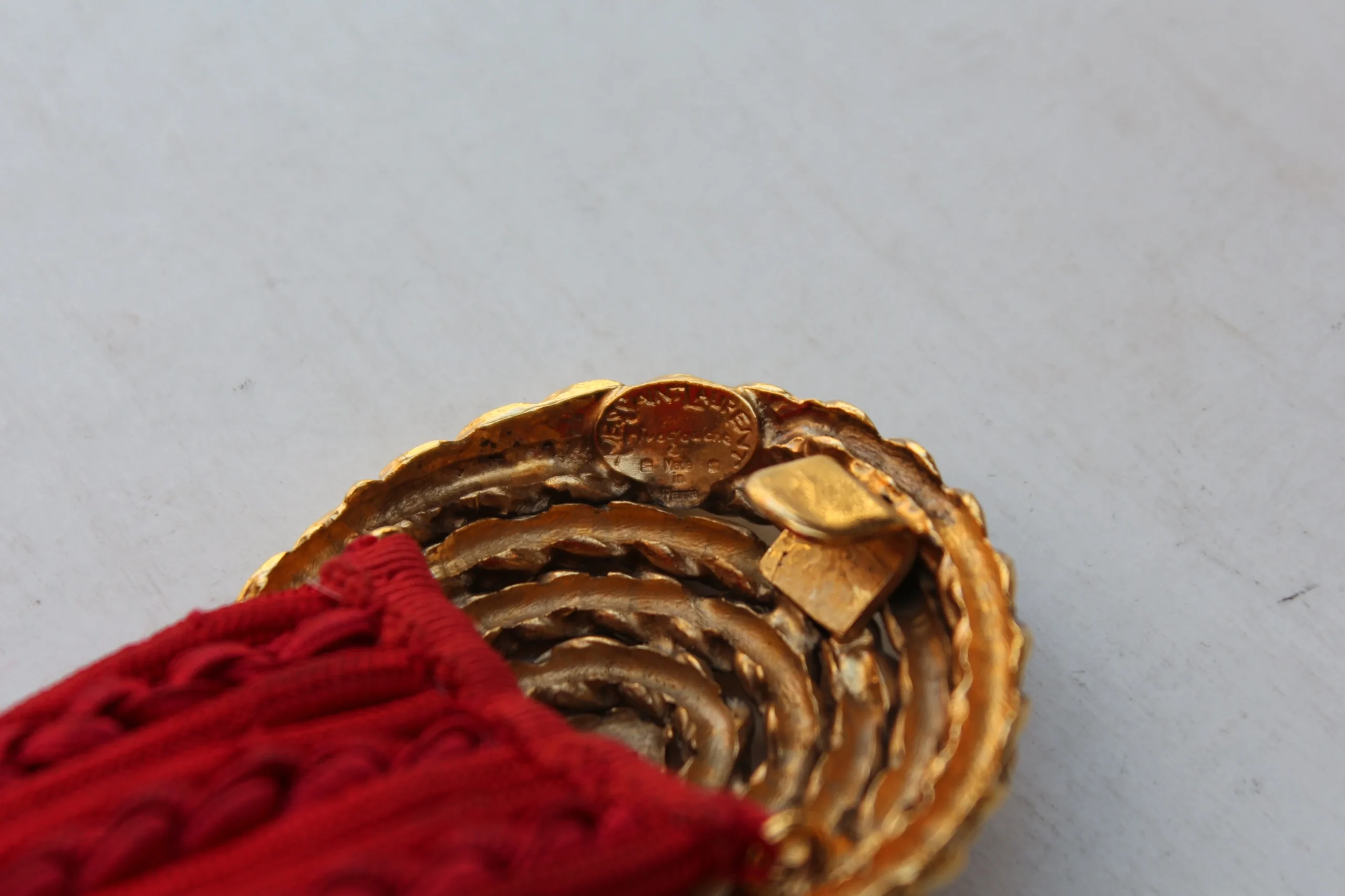 Ceinture en passementerie Yves Saint Laurent – Image 7