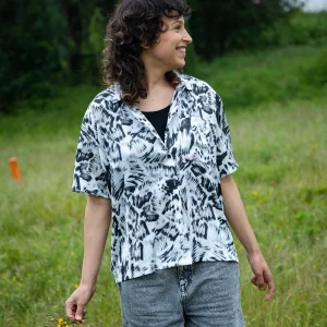 Chemise Alix - BLACK WHITE