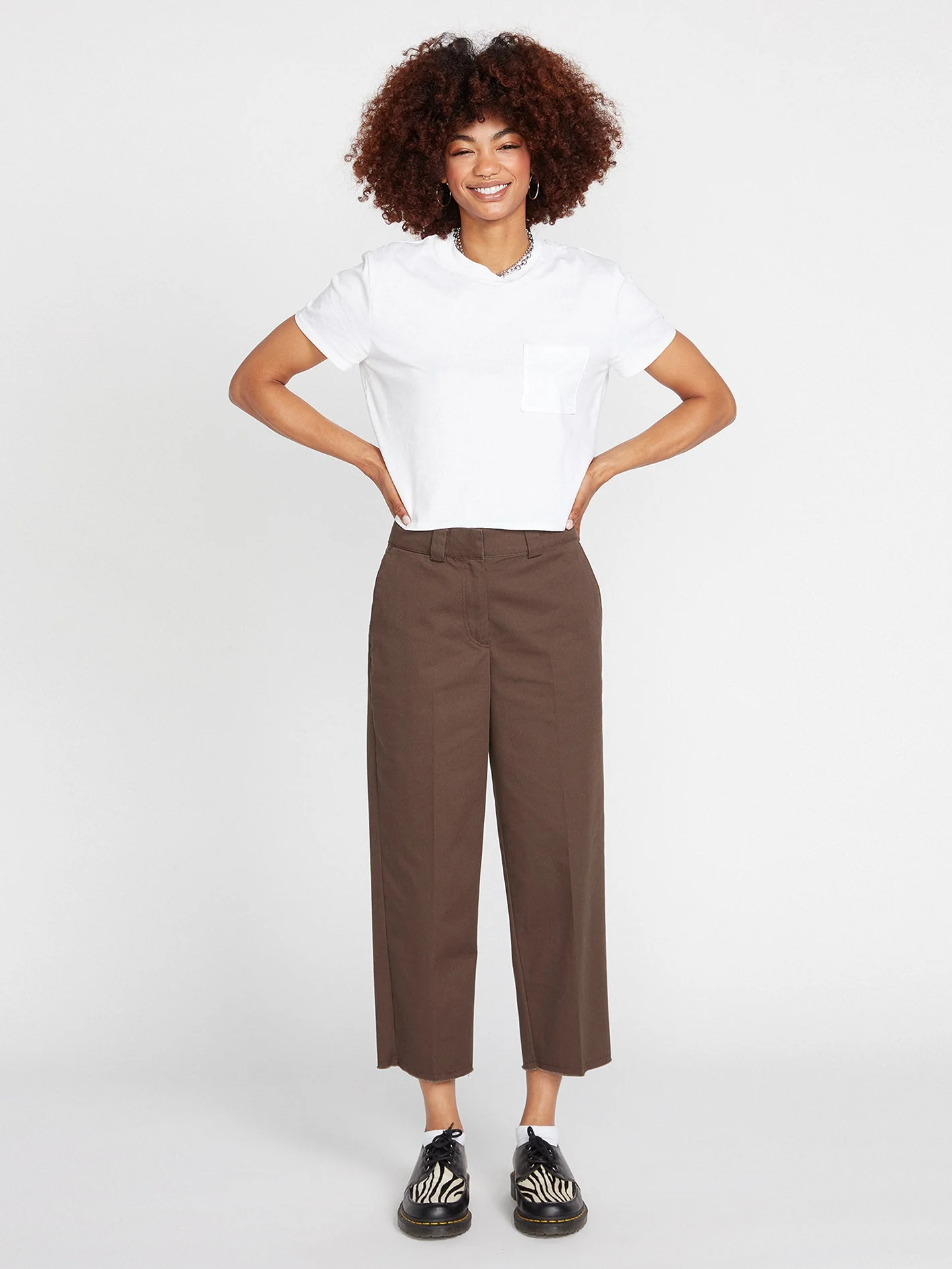 Pantalon Chino Whawhat - ESPRESSO