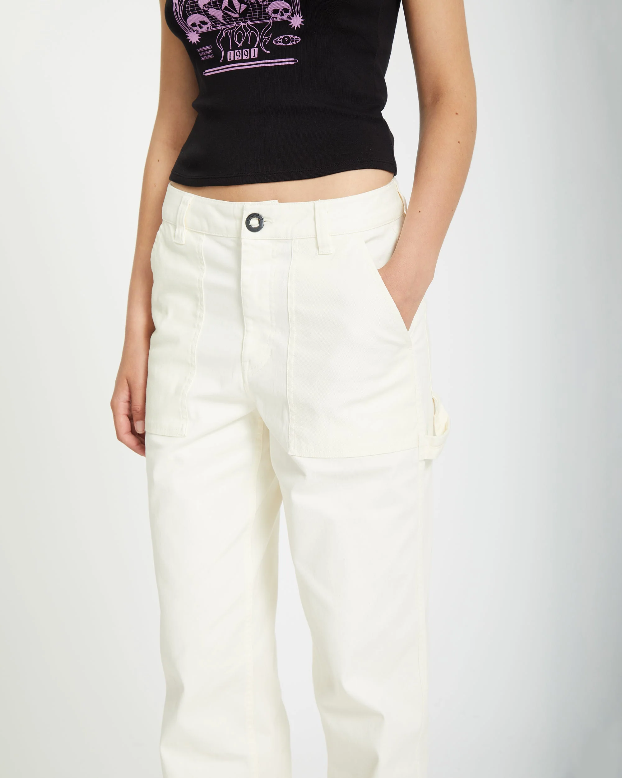 Pantalon Stone Kraft - STAR WHITE – Image 4