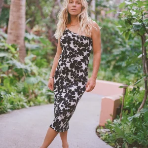 Robe Coco Ho Assymetric - Black White