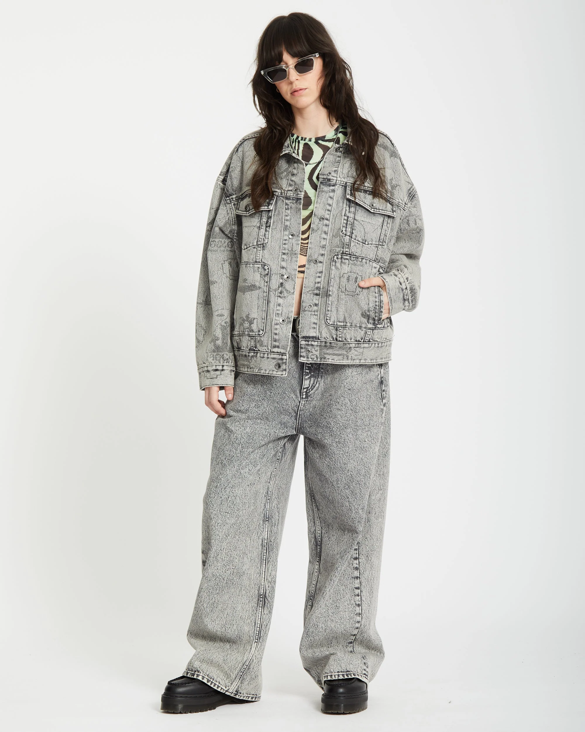 Veste Denim Filip Rygalski - GREY VINTAGE – Image 7