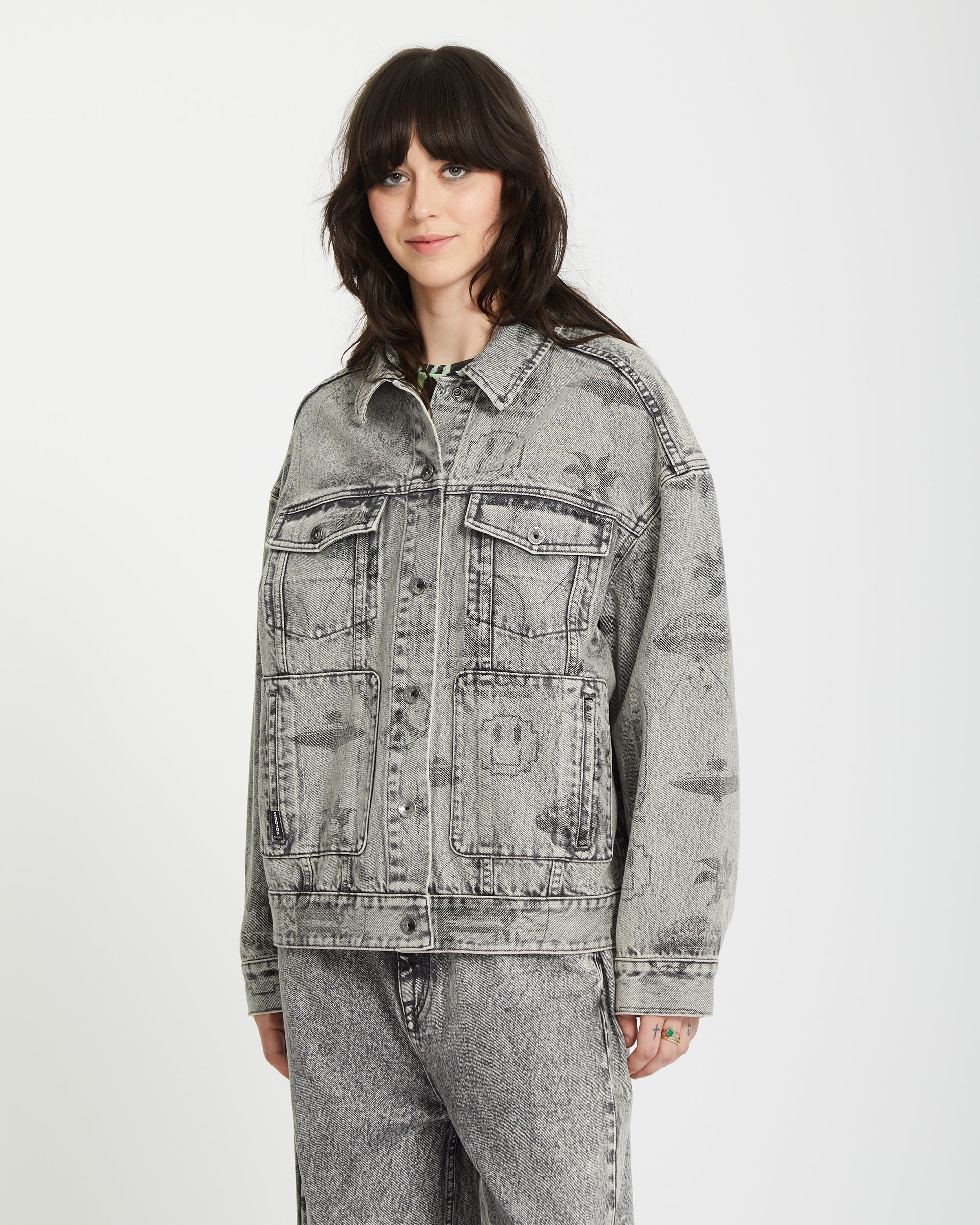 Veste Denim Filip Rygalski - GREY VINTAGE – Image 9