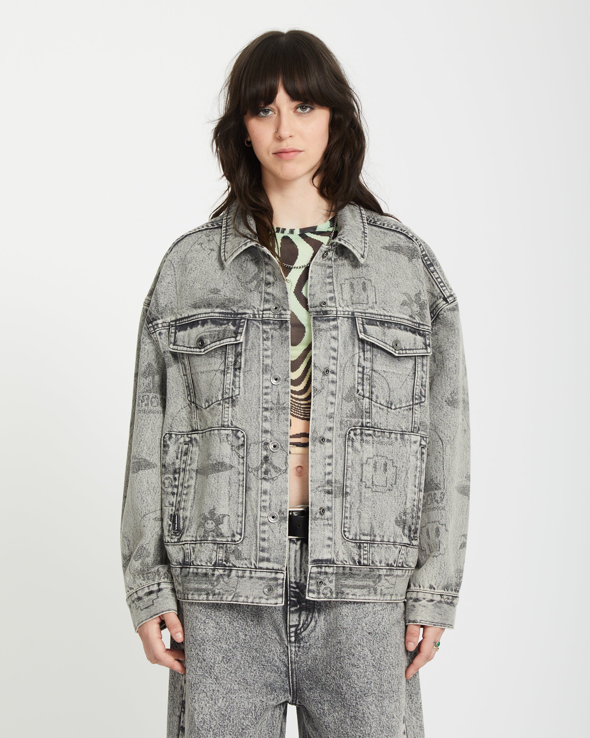 Veste Denim Filip Rygalski - GREY VINTAGE – Image 2
