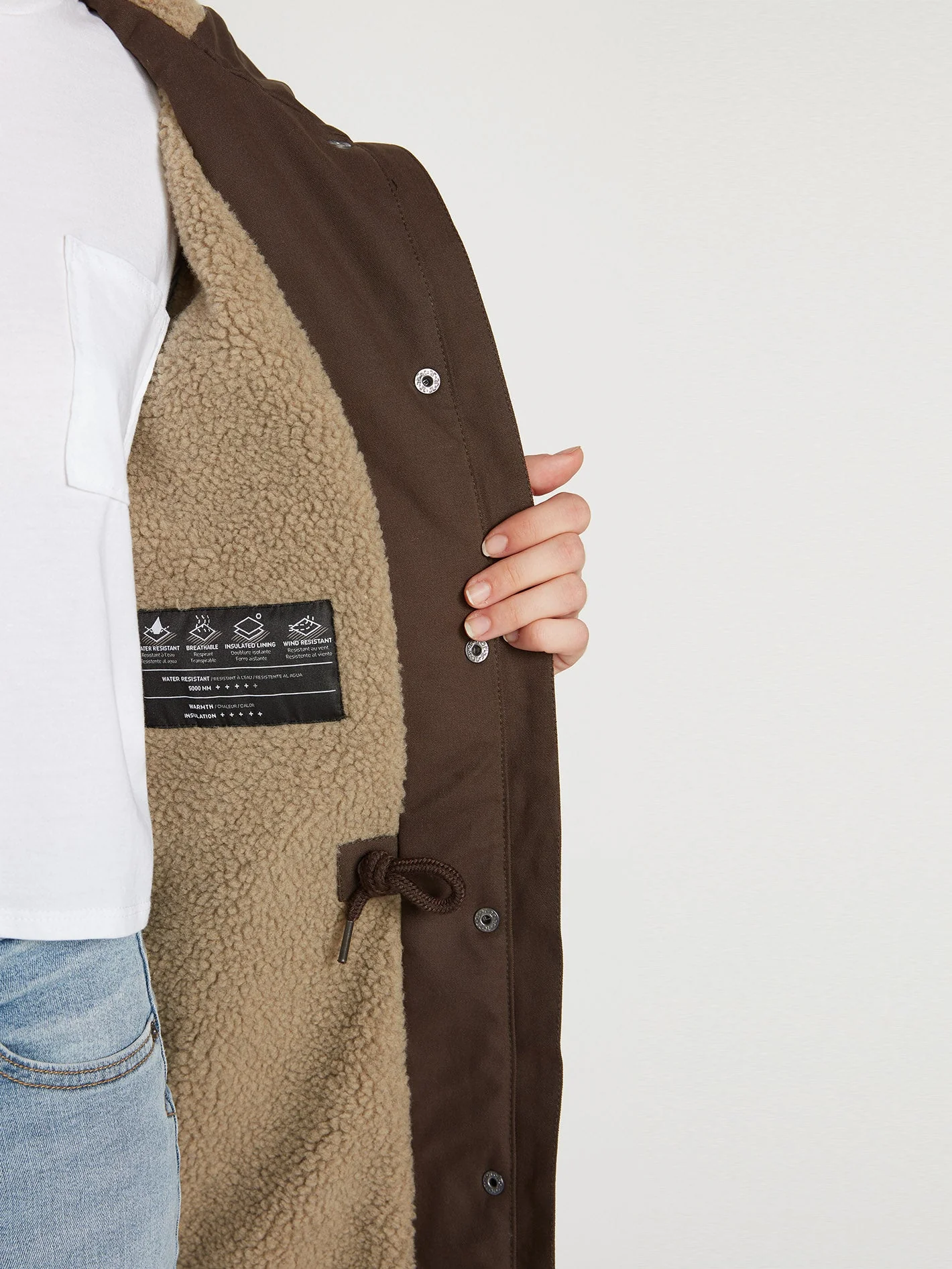 Parka Walk On By 5K - ESPRESSO – Image 5