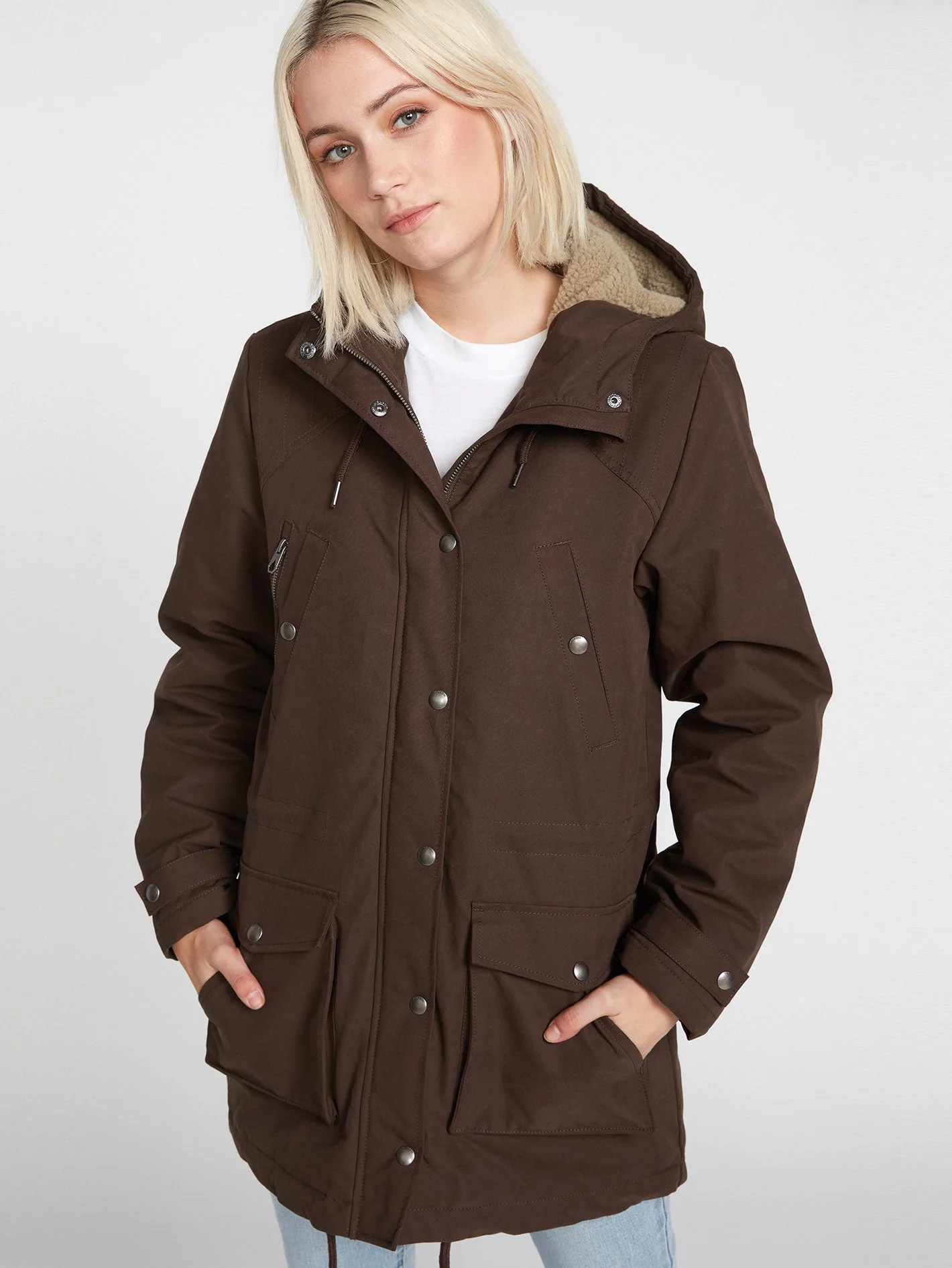 Parka Walk On By 5K - ESPRESSO – Image 6