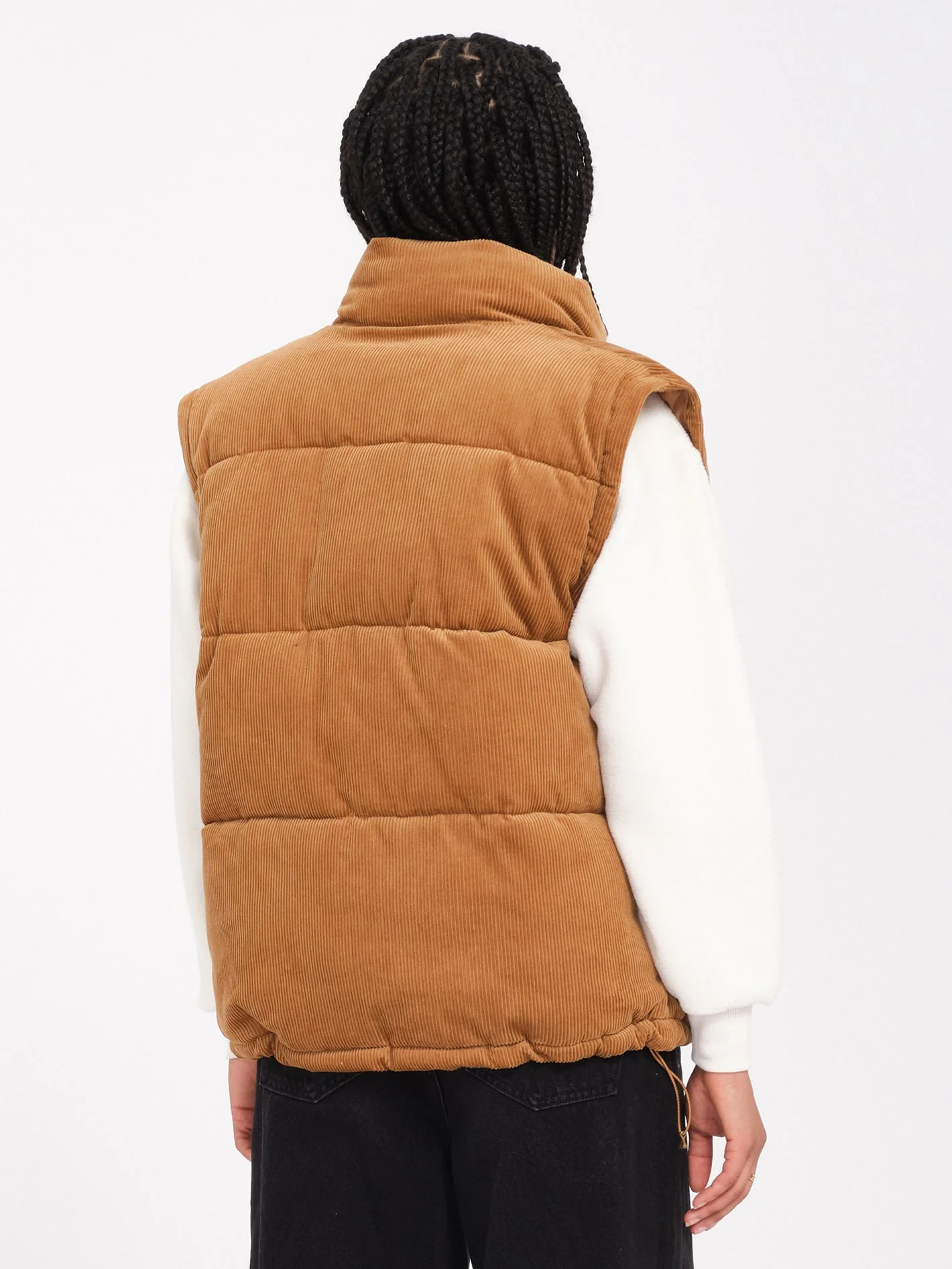 Veste doudoune Cord'N Puff - VINTAGE BROWN – Image 7