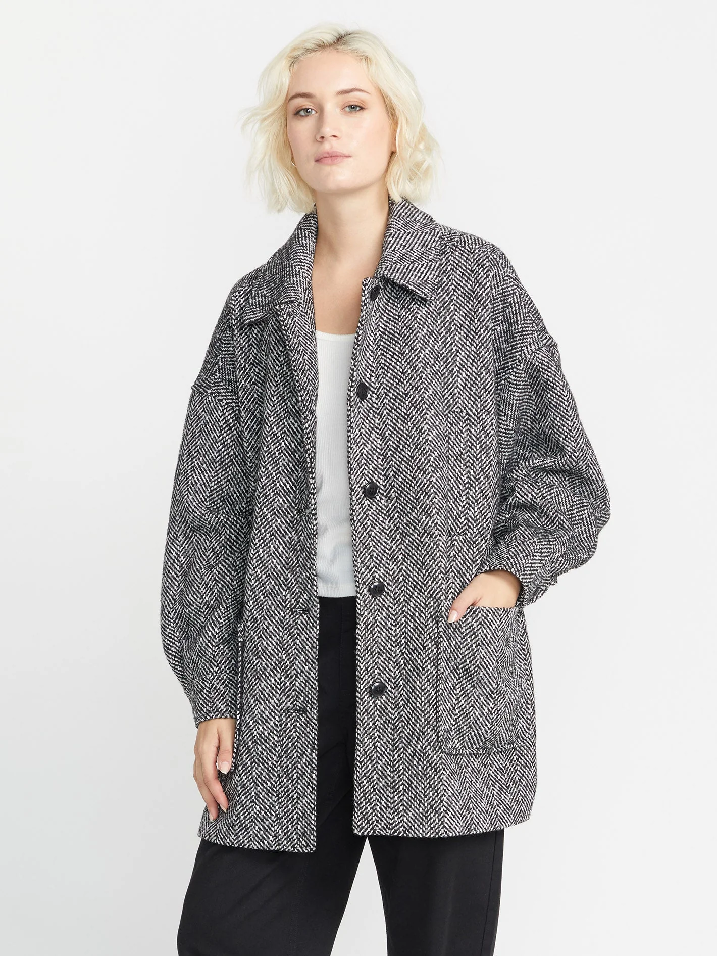 Manteau Beegy - HEATHER GREY