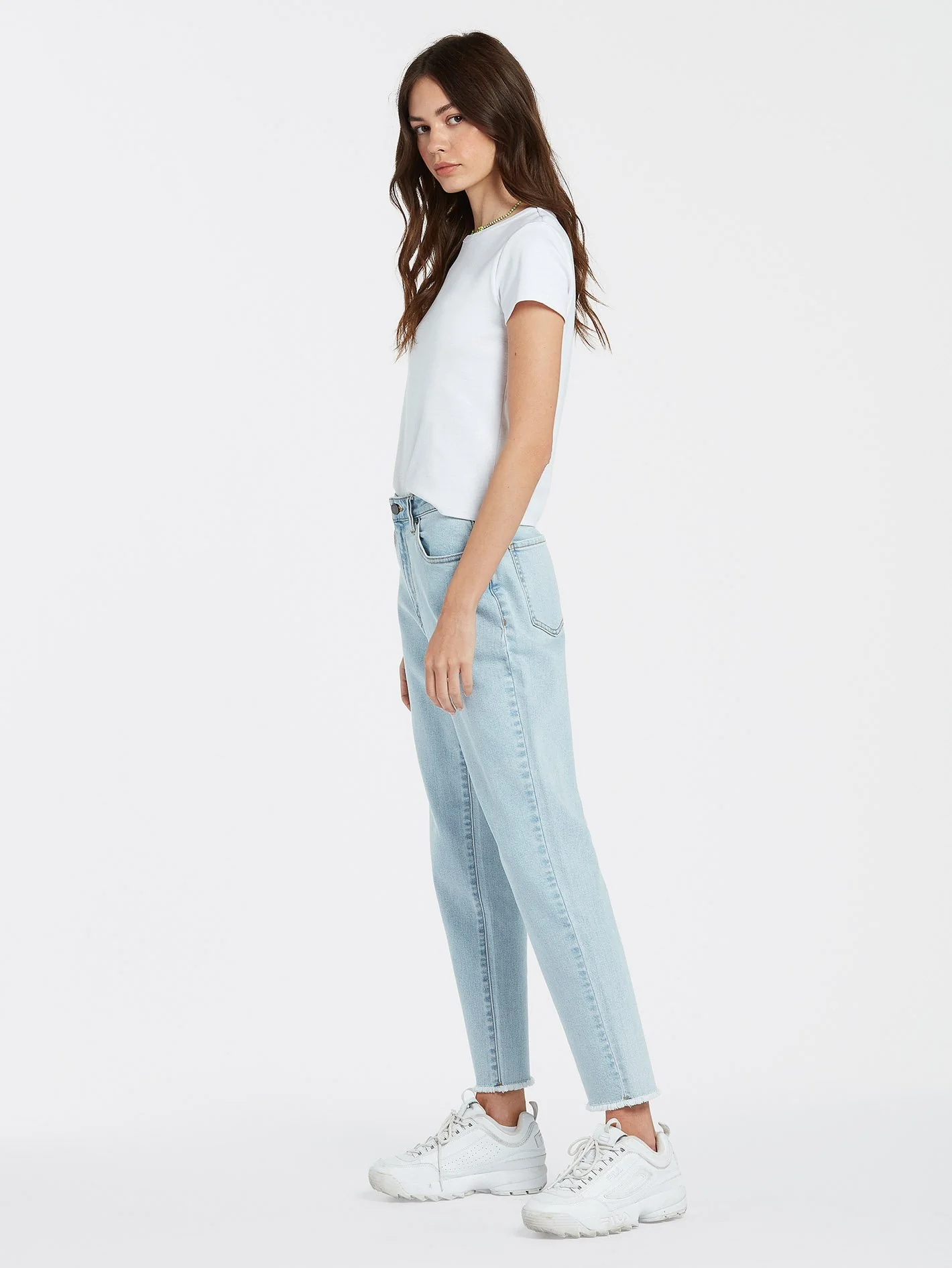 Jean Stone Step High Rise Denim - THRIFTER BLUE LIGHT – Image 4