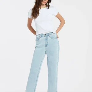 Jean Stone Step High Rise Denim - THRIFTER BLUE LIGHT
