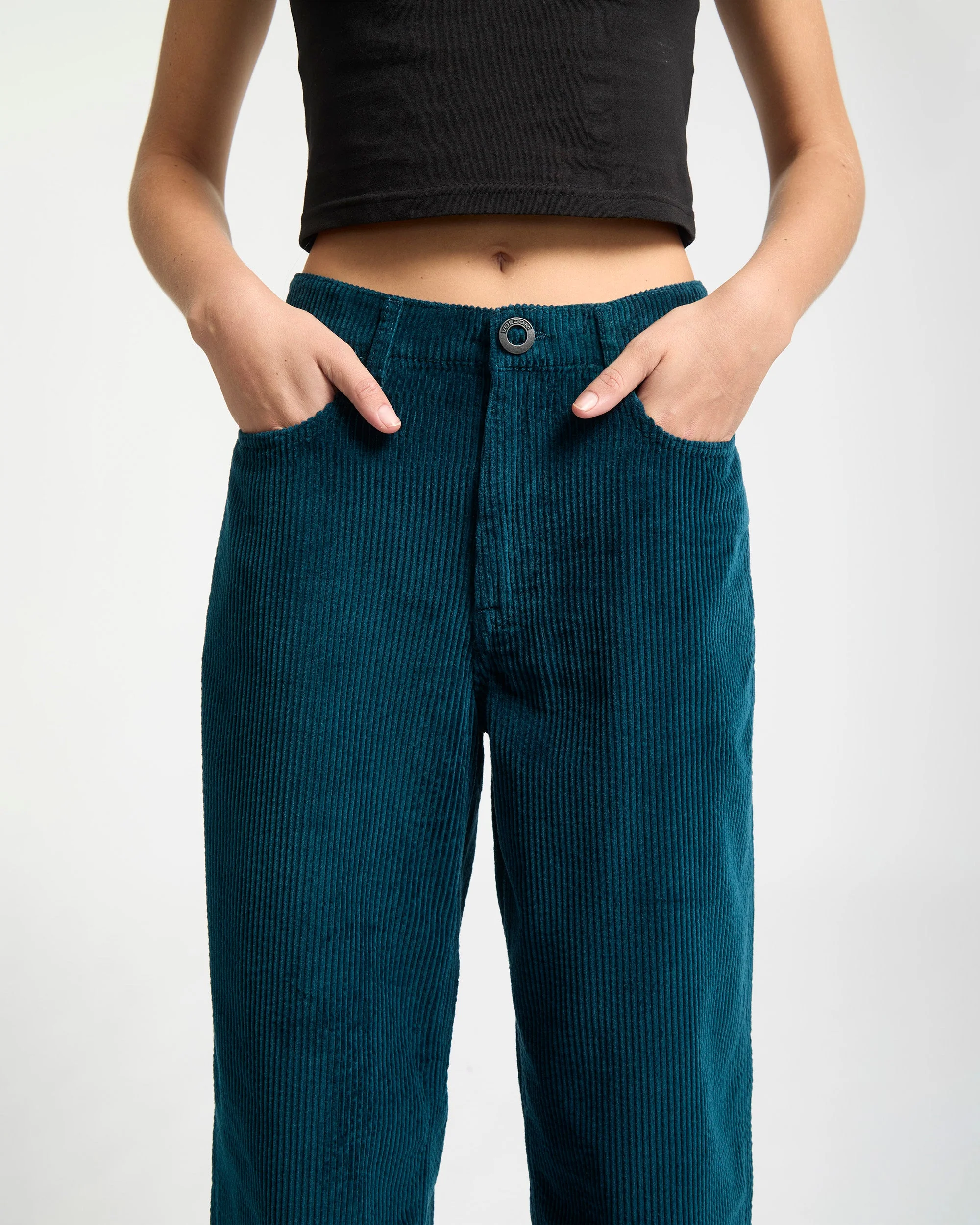 Pantalon En Velours Weellow II - Emerald Green – Image 6