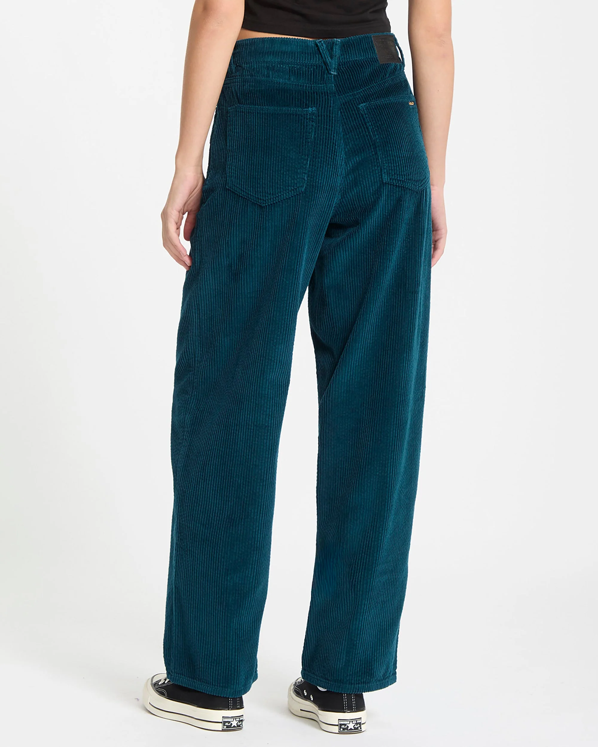 Pantalon En Velours Weellow II - Emerald Green – Image 3