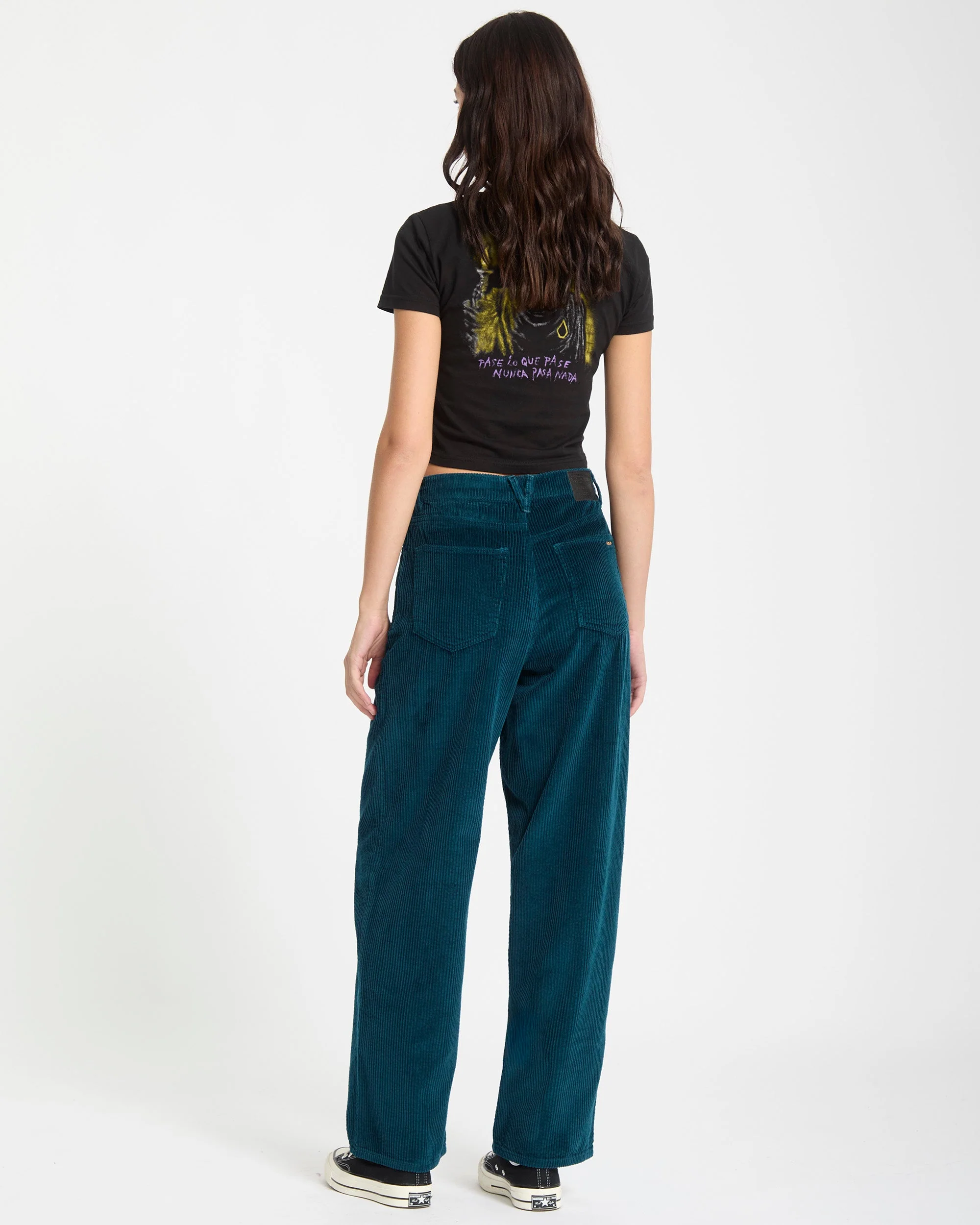 Pantalon En Velours Weellow II - Emerald Green – Image 5