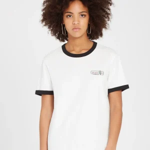 T-shirt Truly Ringer - STAR WHITE