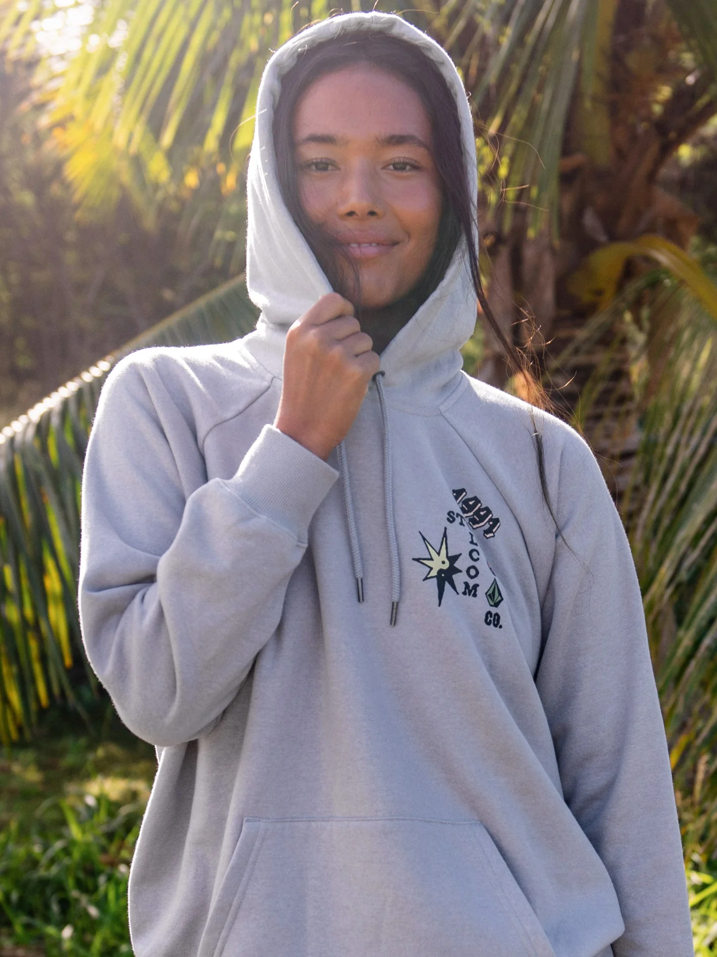 Sweat à capuche Truly Stoked Boyfriend - MOONBEAM – Image 4