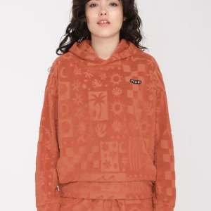 Sweat à capuche Terry Cloth Sunny Wild - ROSEWOOD