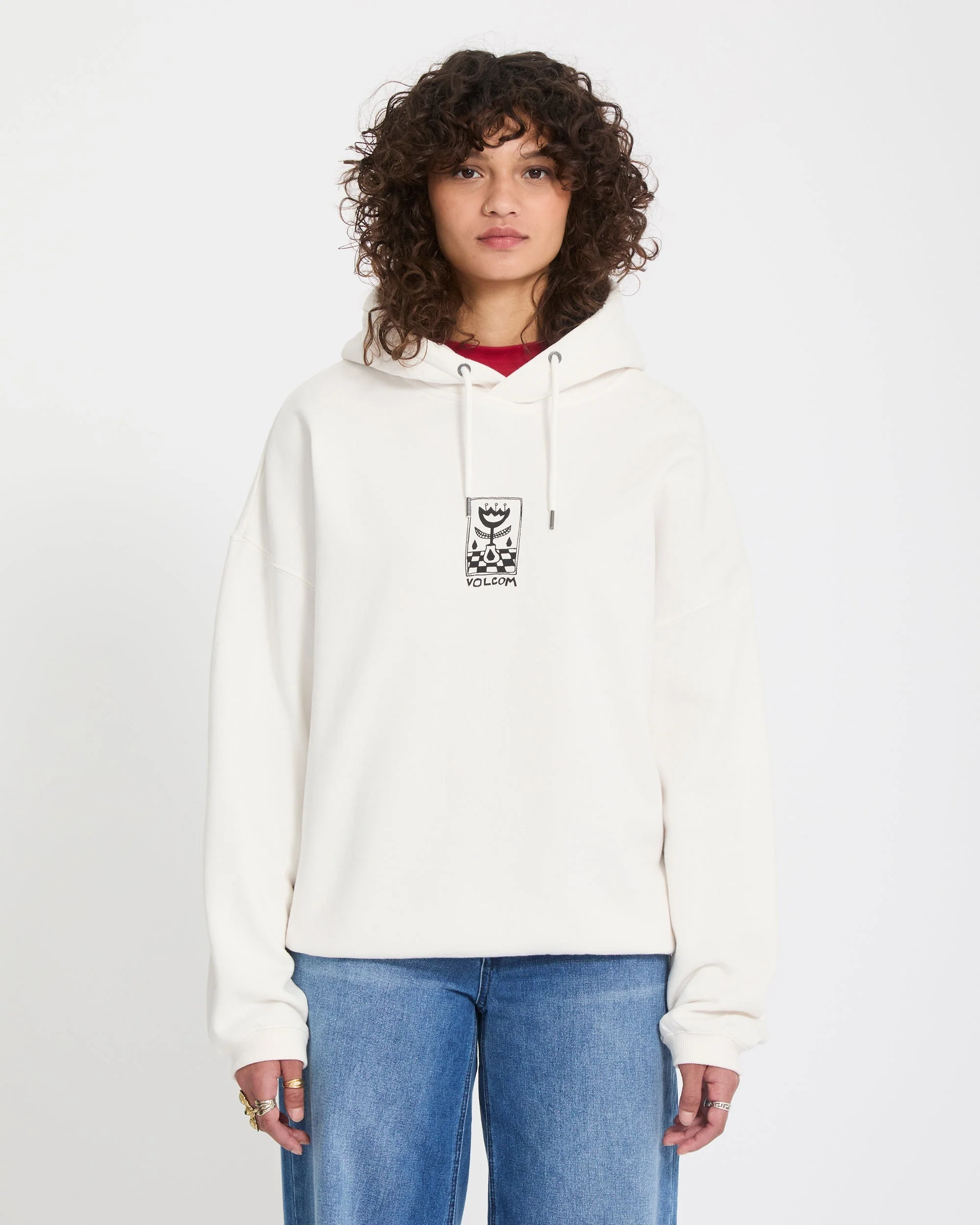 Sweat à capuche Radical Daze Up - Off White – Image 4