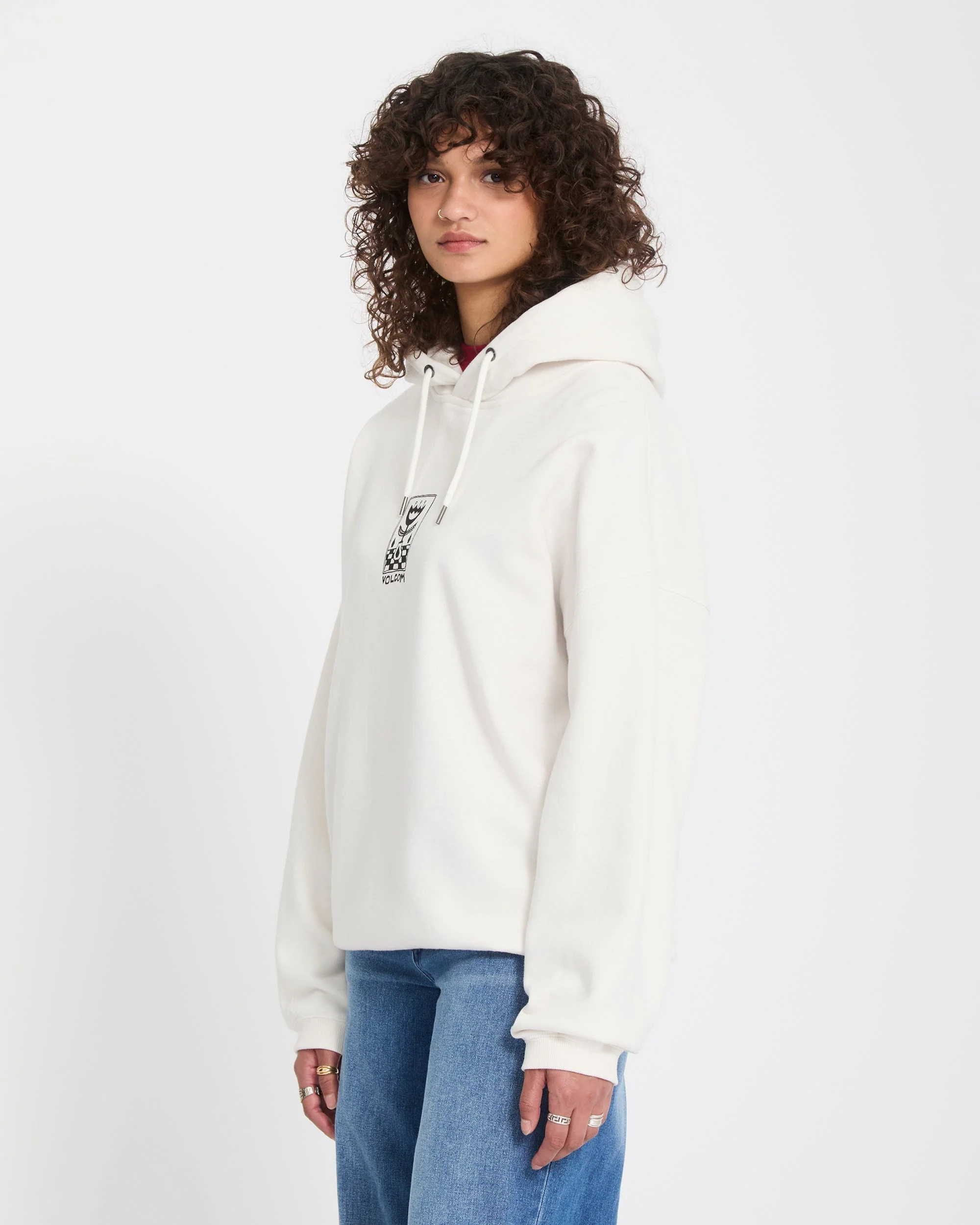 Sweat à capuche Radical Daze Up - Off White – Image 6