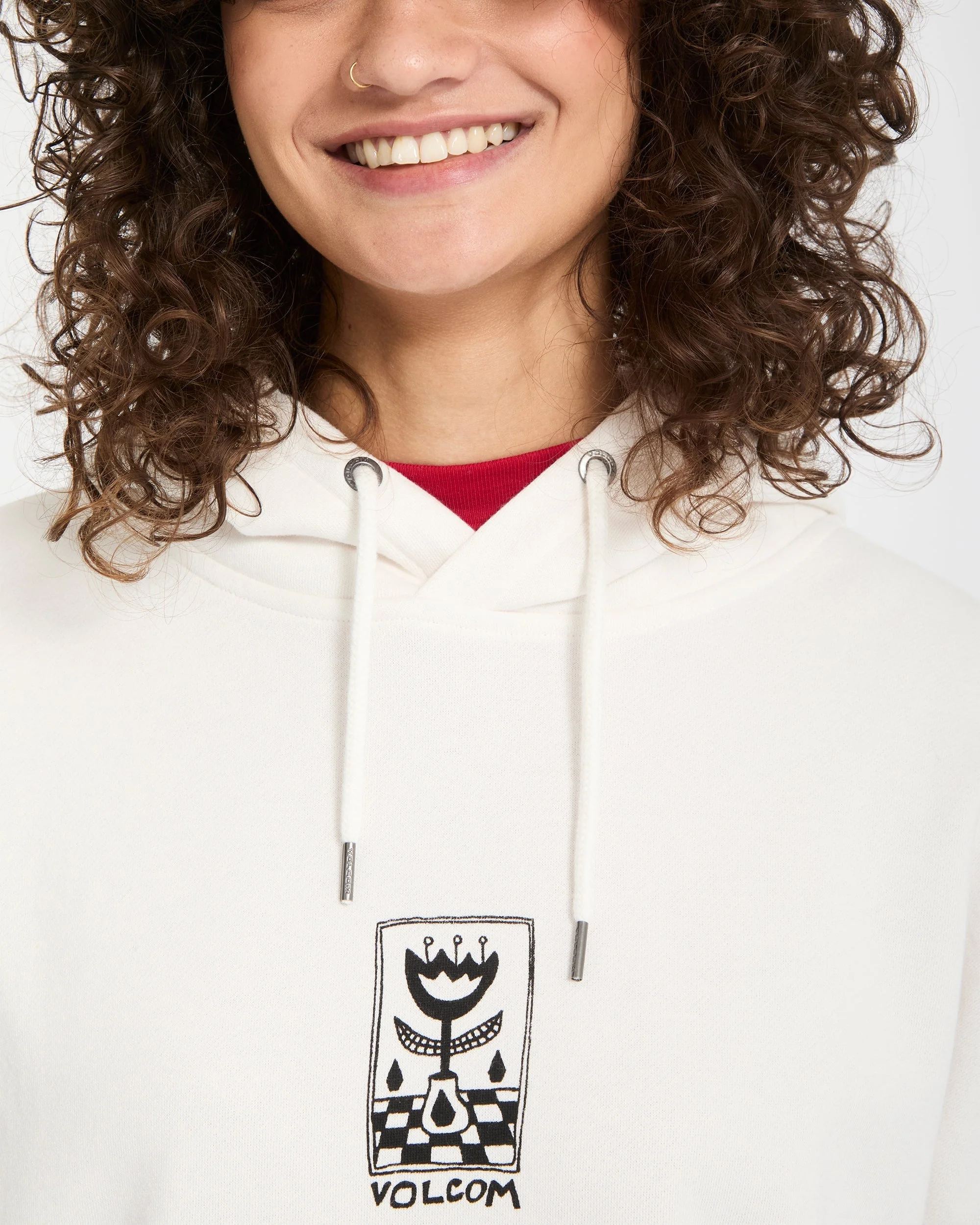 Sweat à capuche Radical Daze Up - Off White – Image 7