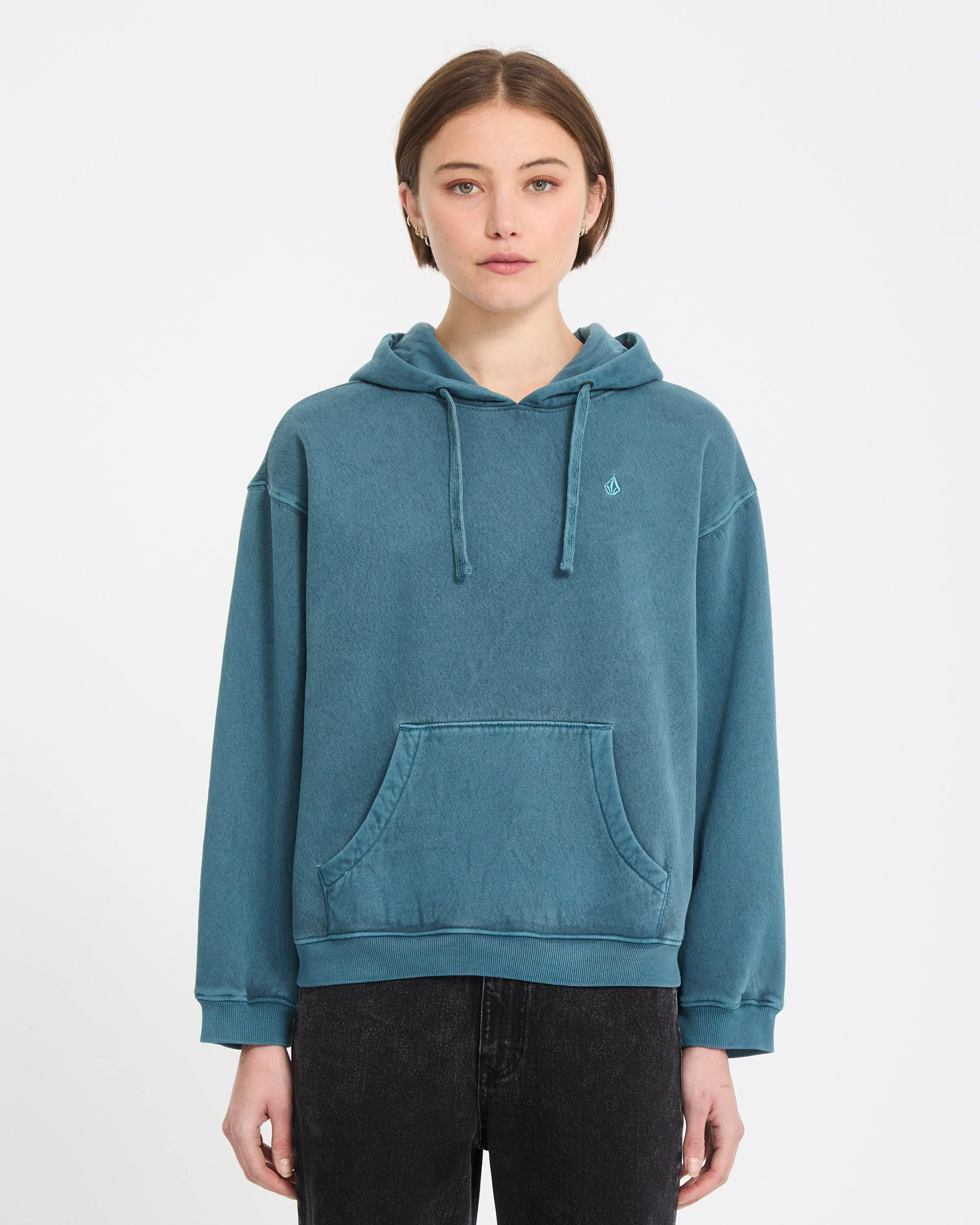 Sweat À Capuche Stone Soft - Emerald Green
