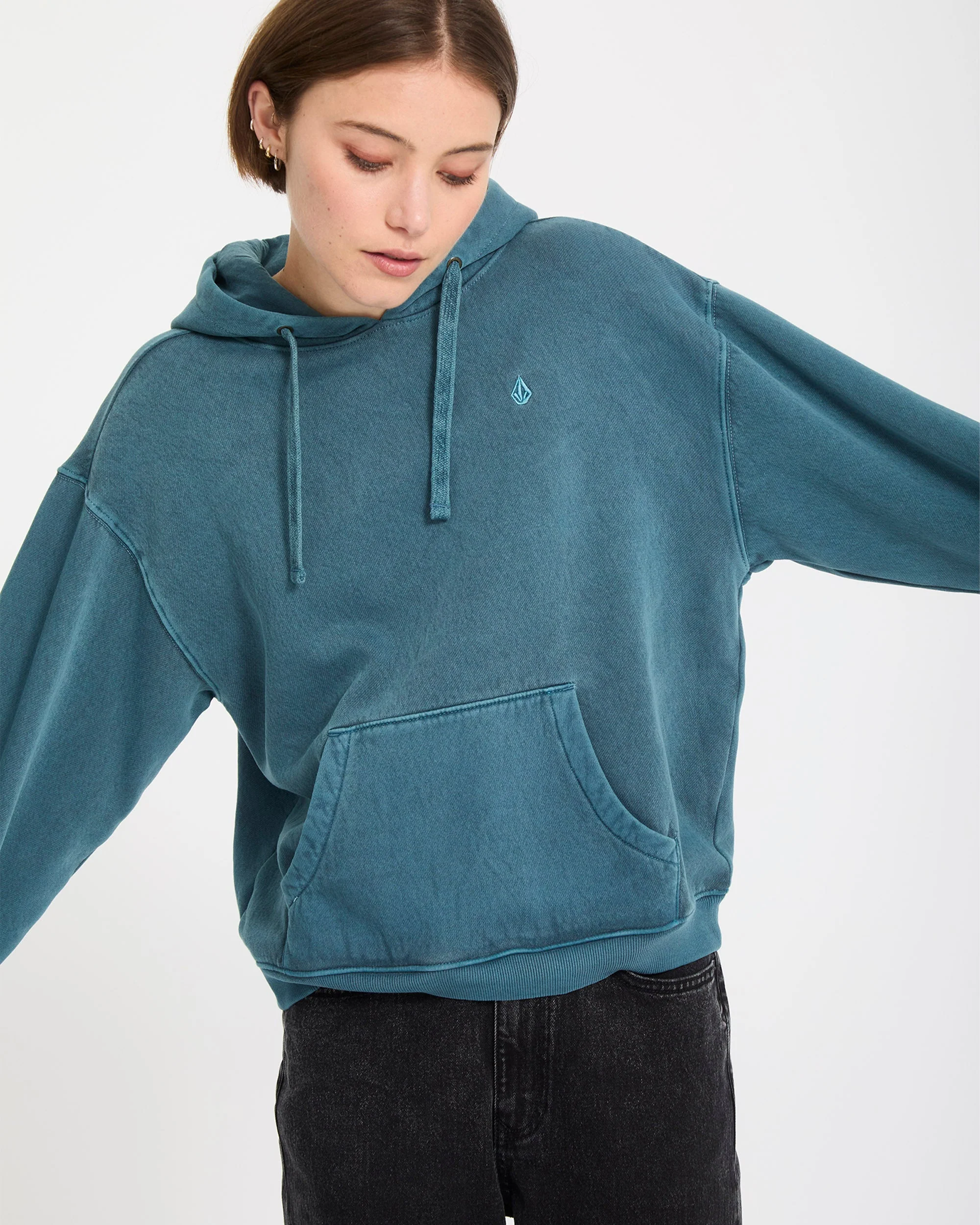 Sweat À Capuche Stone Soft - Emerald Green – Image 8