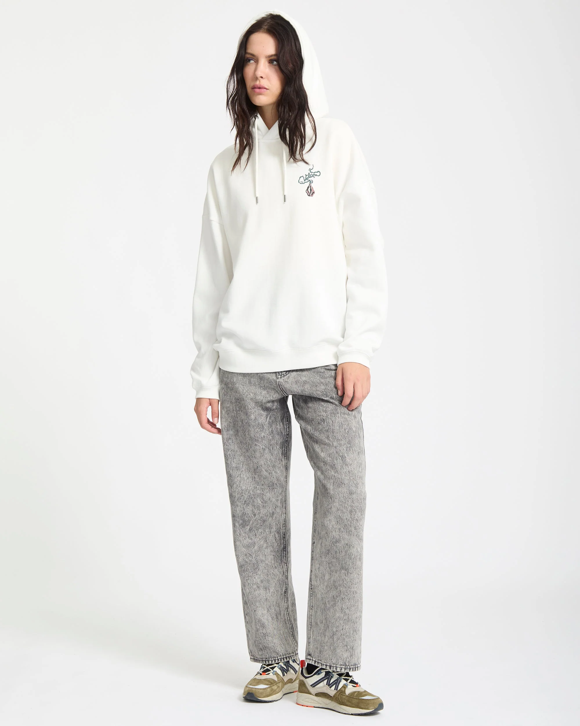 Sweat À Capuche Radical Daze - Star White – Image 9