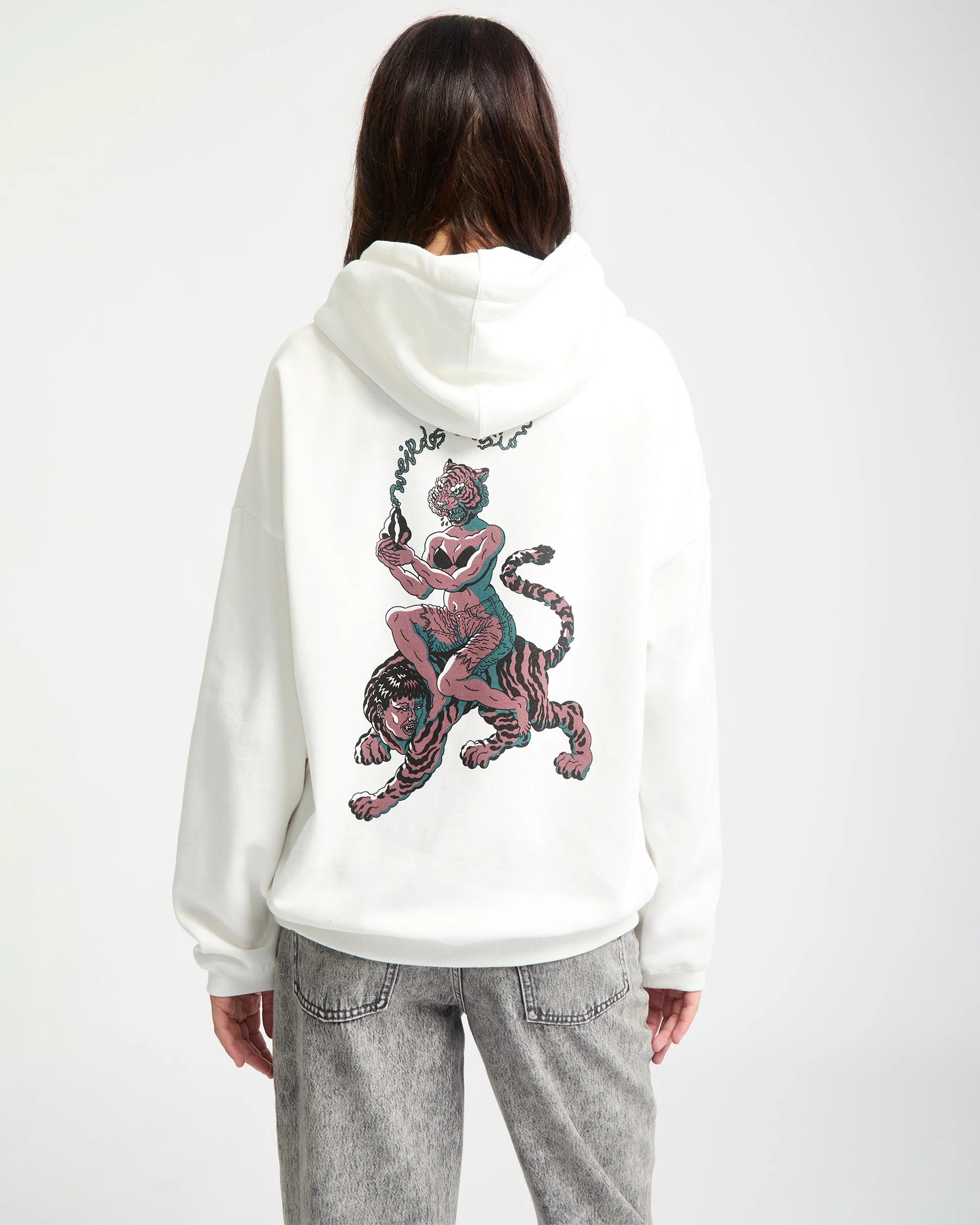 Sweat À Capuche Radical Daze - Star White – Image 6