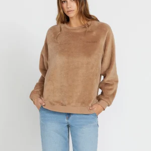 Sweatshirt Pheelin Phine Sherpa - MOCHA