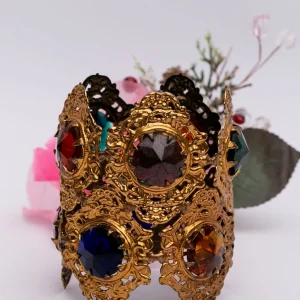 Manchette dorée de théâtre