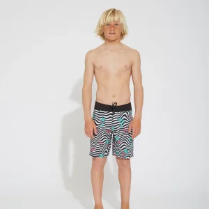 Boardshort Flamingbros Mod 16" - WHITE - (ENFANT)