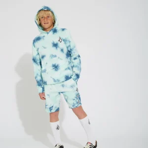 Short Iconic Stone Plus Fleece - TEMPLE TEAL - (ENFANT)