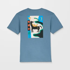 T-Shirt Longosnake - Blue Wash - (ENFANT)