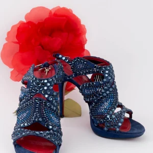 Escarpins bleus Cesare Paciotti