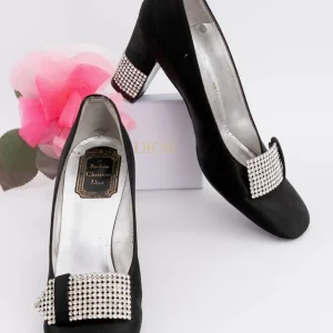 Souliers strassés Christian Dior