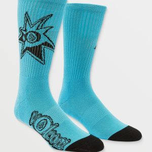 Chaussettes Volcom Ent - RESIN BLUE