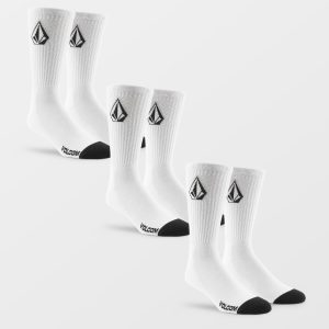 Chaussettes Full Stone (3 paires) - White