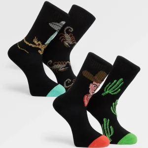 Chaussettes Mickey Mason (2 paires) - Multi