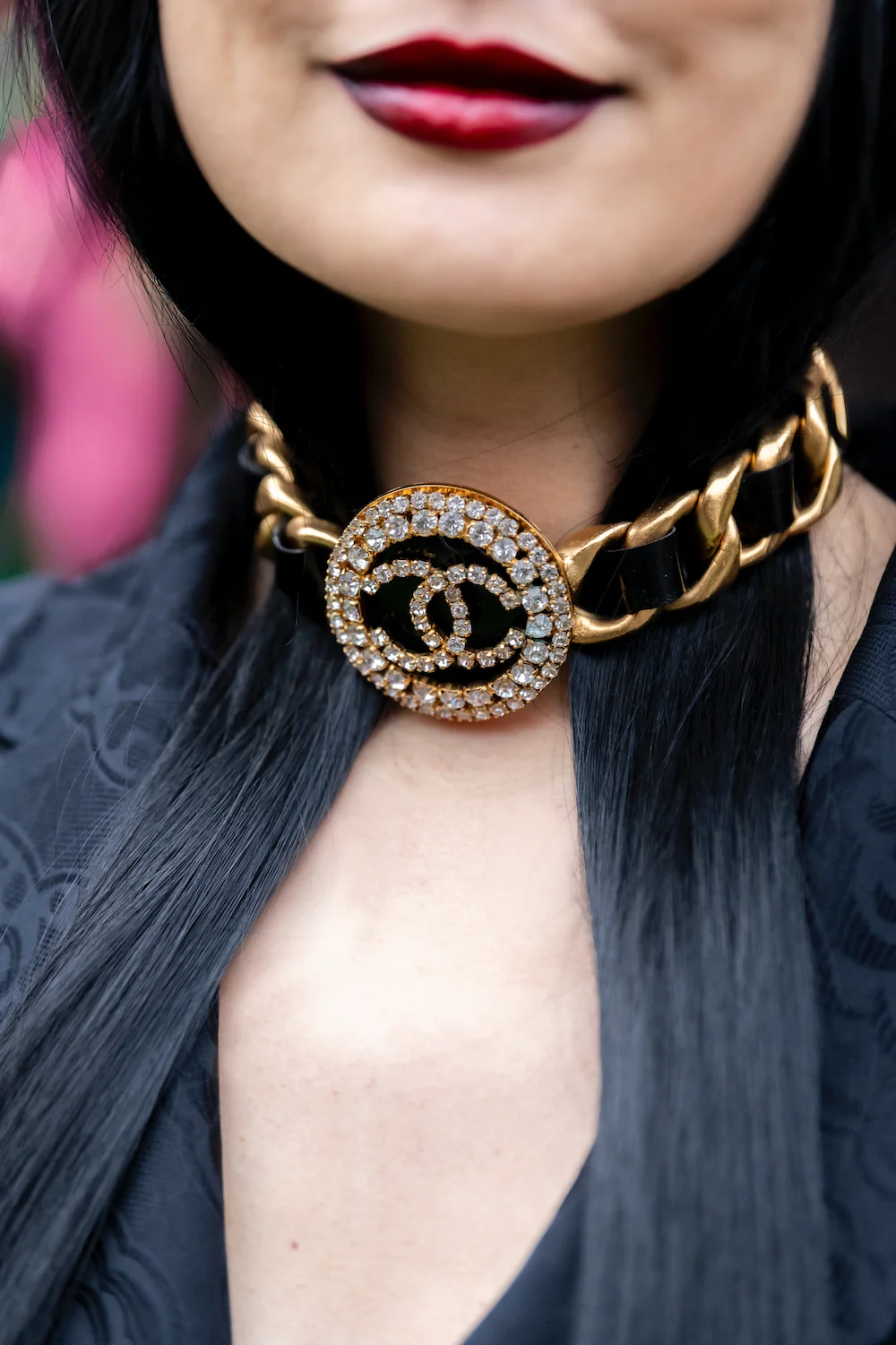 Collier court Chanel 1995 – Image 4