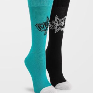 Chaussettes Volcom Ent - TEMPLE TEAL