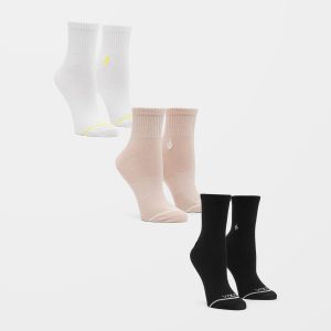 Chaussettes The new Crew (3 Paires) - ASSORTED COLORS