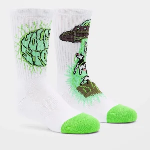 Chaussettes Udder Space - WHITE - (ENFANT)