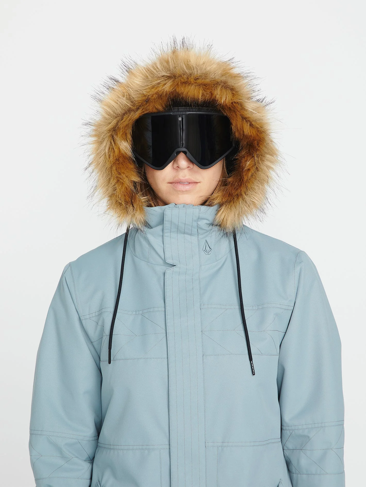Veste de snow Fawn Insulated - Green Ash – Image 4