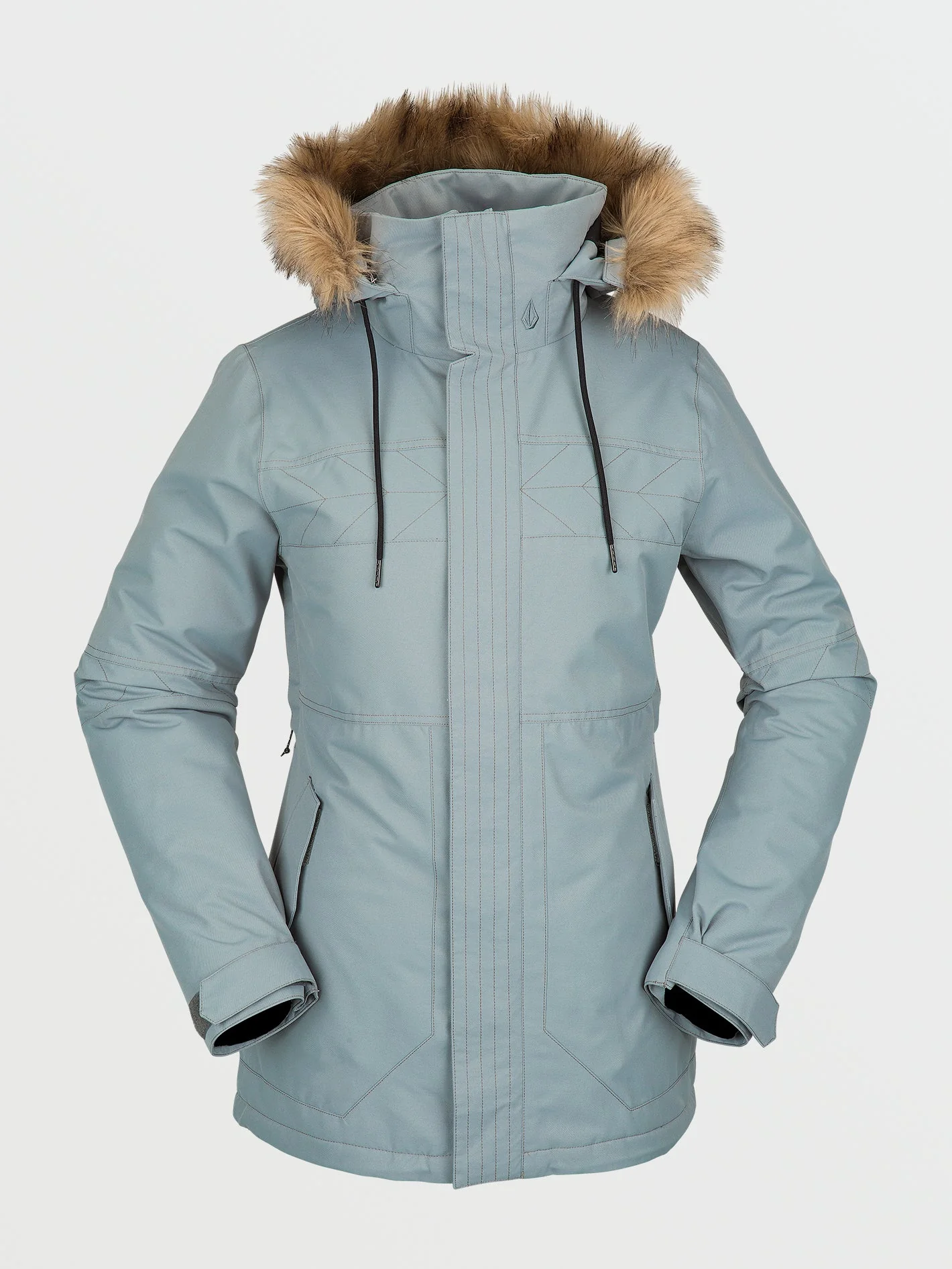 Veste de snow Fawn Insulated - Green Ash – Image 9