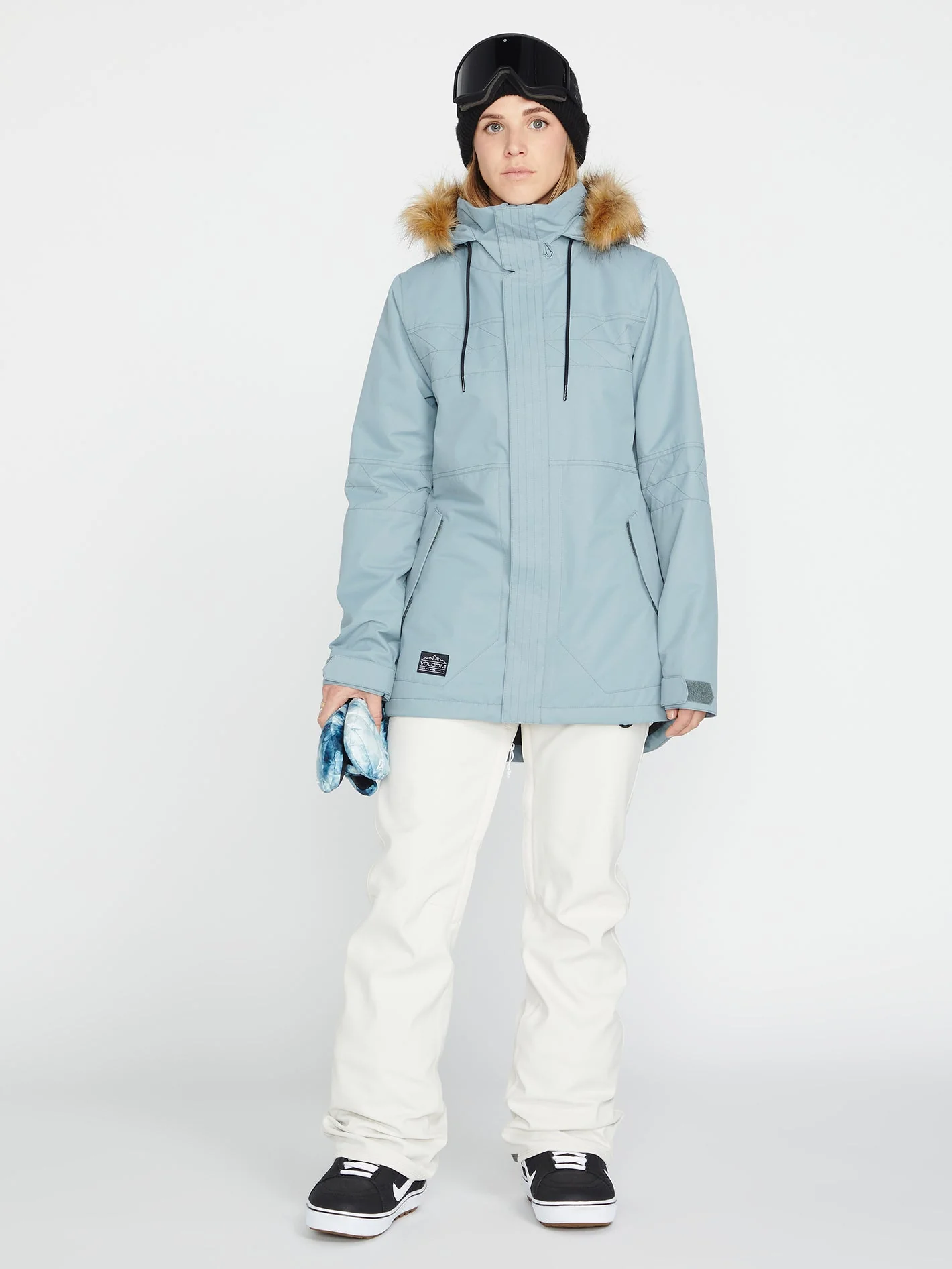 Veste de snow Fawn Insulated - Green Ash – Image 2