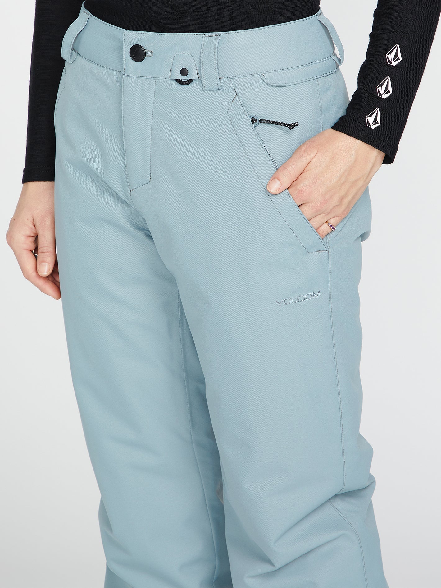 Pantalon de snow Frochickie Insulated - Green Ash – Image 6