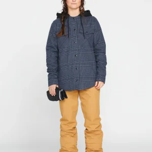 Veste Hooded Flannel - Black