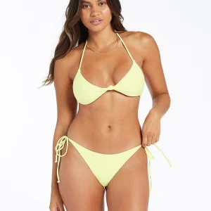 Haut de maillot Simply Seamless Triangle - LIME ICE
